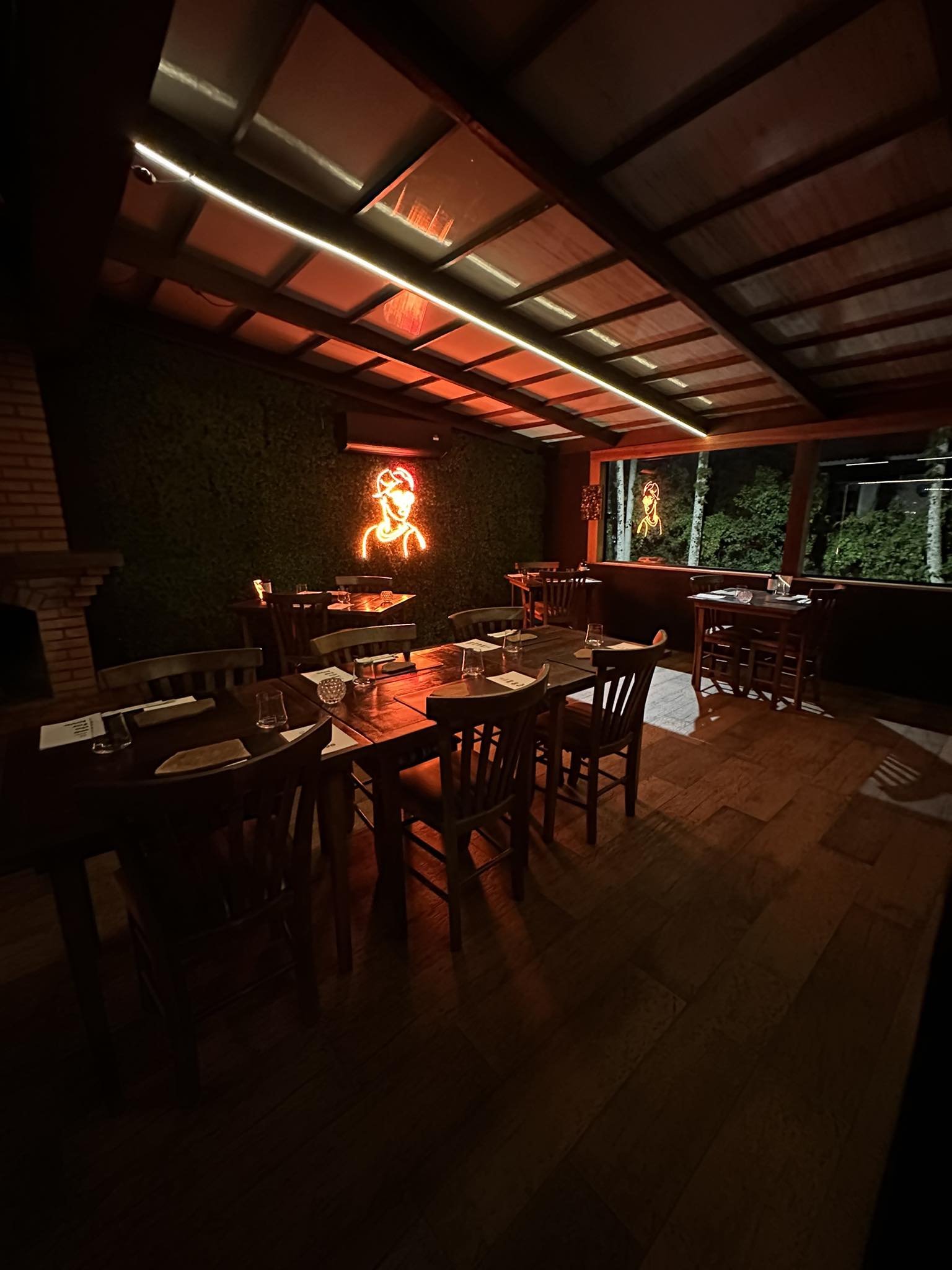 Salao intimista do The Corner